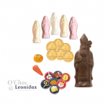 Sint 50G, Marsepein 50G, 6 Gouden Munten, 7 Sintballetjes, 5 Guimauves
