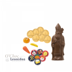 Sint 100G ,Marsepein 100G, 6 Sintballetjes ,4 Gouden Munten