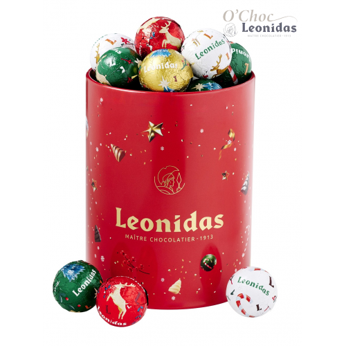 Metalen cilinder doos Kerst M B2B