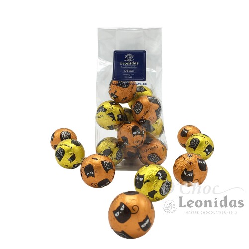 Cellofaanzakje Halloween balletjes 200g
