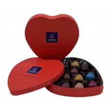 Leonidas Metalen Hart 12 Hartjes Pralines