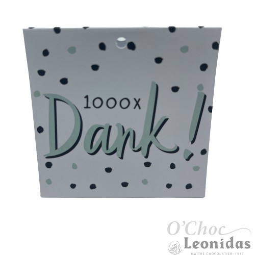 Hallmark wenskaart 1000 x Dank Greeting cards