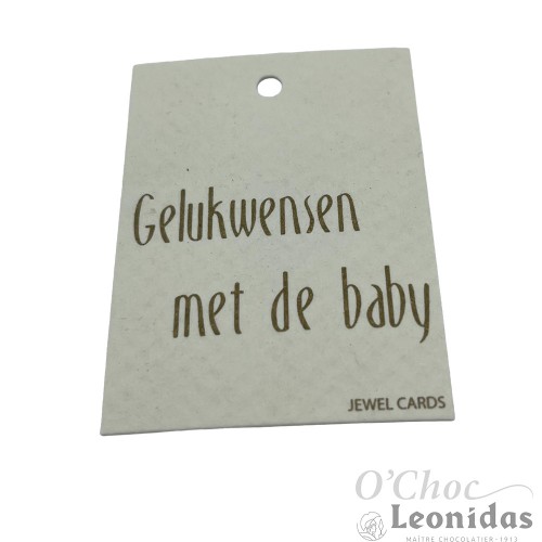 Gelukwensen met de baby Geboorte