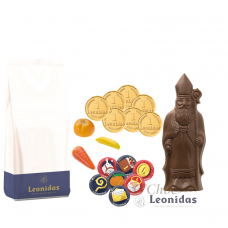 Sint 100G ,Marsepein 100G, 6 Sintballetjes ,4 Gouden Munten