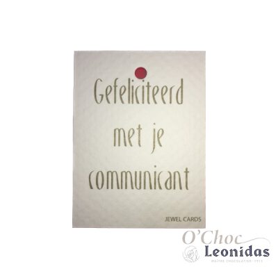 Gefeliciteerd met je communicant 