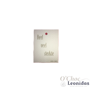 Heel veel sterkte Greeting cards