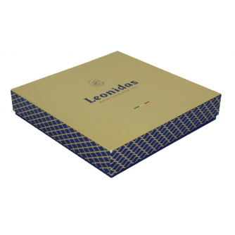 Geschenkdoos vierkant Heritage goud