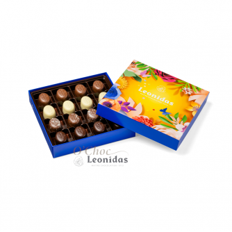 Geschenkdoos lente blauw 