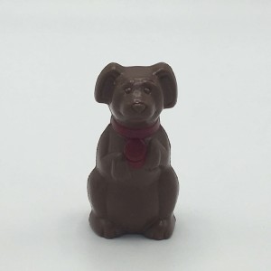 Hond Bicolor 50g Melk Chocolade 