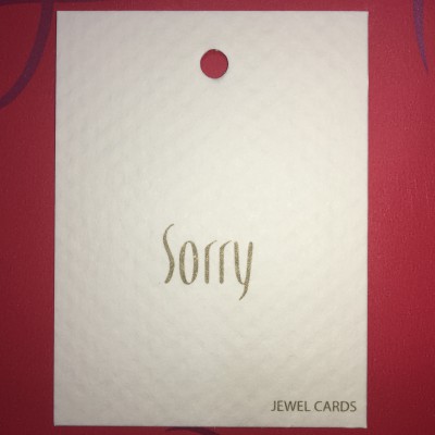 Sorry Greeting cards