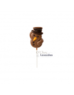 Leonidas Lolly Sneeuwman 35g Melk Chocolade