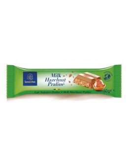 Reep 50g Melk Praliné Hazelnoten
